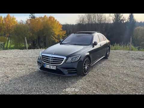 Mercedes S560 POV Drive S Class 2019 (469hp) + Self Driving luxury car 4K
