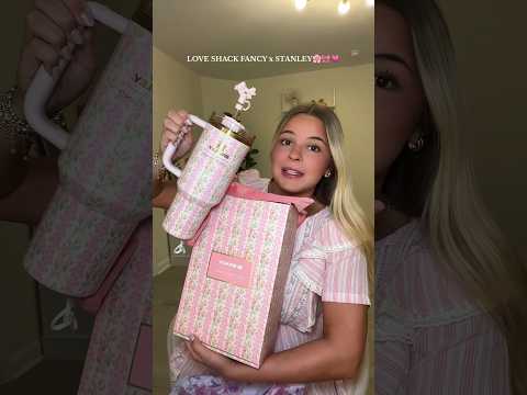 SO THANKFUL🥹🫶🏻🎀💝 this is just perfect. #loveshackfancy #stanley #prhaul #unboxing