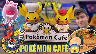 COMÍ en el POKÉMON CAFÉ 😱 + TODO el Pokémon Center de OSAKA 🇯🇵