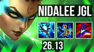 NIDALEE vs EVELYNN (JGL) | Deathfire Touch | EUW Master | 26.13