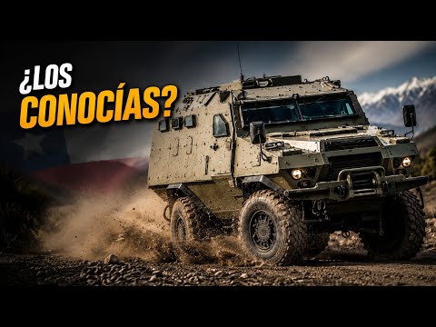 10 Vehículos BLINDADOS 4x4 más INCREÍBLES de Chile!