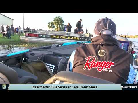 2023 Bassmaster Elite at Lake Okeechobee, FL - Garmin Pre Show - Day 1