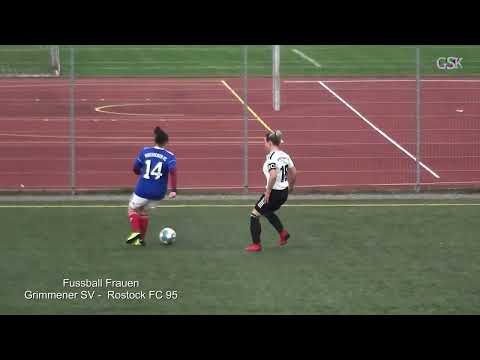 2022 10 15 Fussball Frauen Grimmener SV vs  FC Rostock 95 1. Halbzeit
