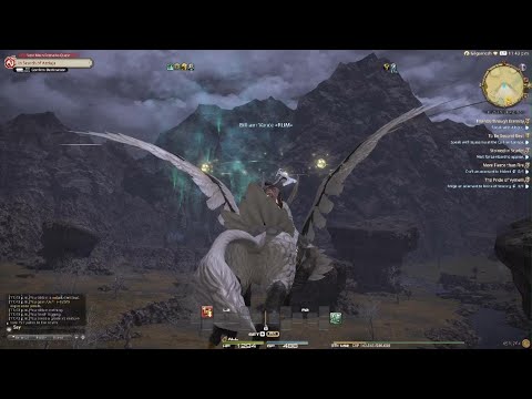 FFXIV: Leveling Botanist to 53 via gathering.