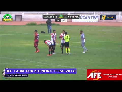 COPA PERÚ 2023, ETAPA PROVINCIAL HUARAL : DEFENSOR LAURE SUR 2-0 NORTE PERALVILLO (RESUMEN)