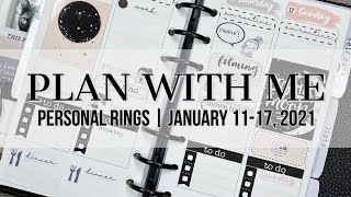 Plan with Me | Personal Rings | January 11-17, 2021