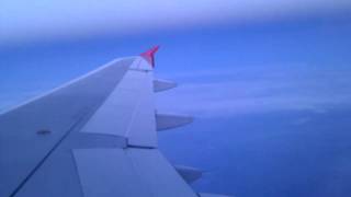 preview picture of video 'Austrian Airlines A320-200 preparing to land in VIE  HD'