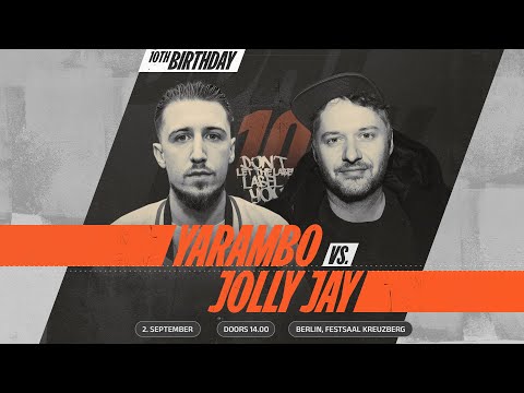 Yarambo vs JollyJay ⎪ Rap Battle @ B-Day #10 ⎪ DLTLLY