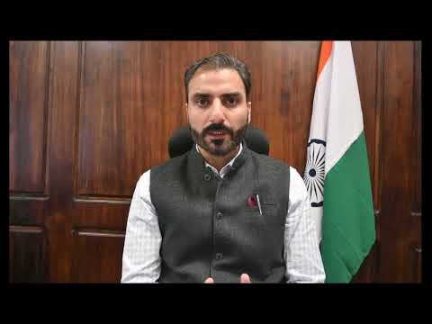 Message from District Election Officer, Anantnag.. Dr. Basharat Qayoom regarding Revision of E-Rolls