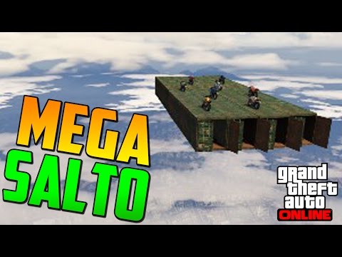 MEGA SALTO INCREÍBLE!!! - Gameplay GTA 5 Online Funny Moments