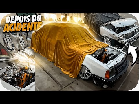 After the accident, he finished the Chevette in 20 days - Expo Car | SPARRADOS