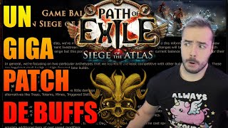 PATH OF EXILE 3.17 :  LE PATCH DES BUFFS !!SELFCAST UP, DD, SEISMIC TRAP META ... Balance Manifesto