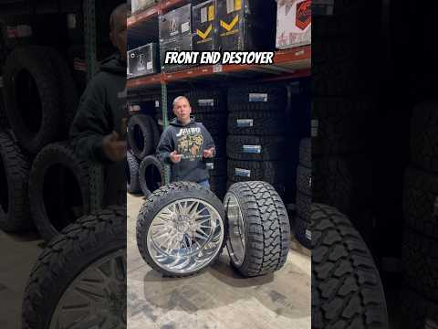 26x16 American Force Frost wheels 35x15.50x26 Fury MT Tires