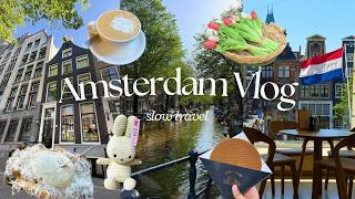 Netherlands Vlog (Slow Travel Diaries) | Miffy Store, Canal Tour, Cafe