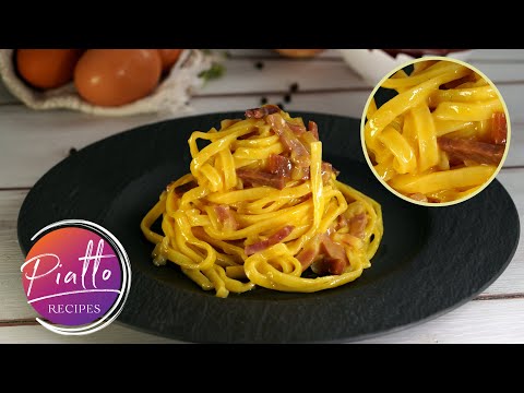 Papalina - CARBONARA with ONIONS, PROSCIUTTO and PARMIGIANO | The Pope's Pasta