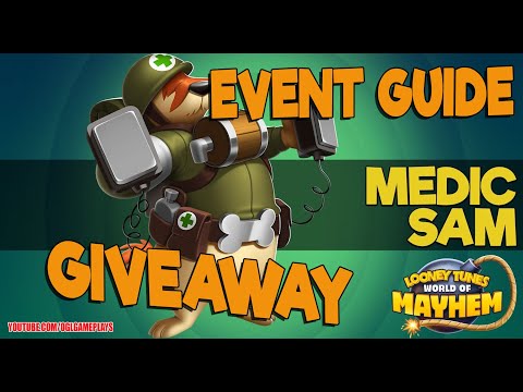 Medic Sam Event Guide and Giveaway - Looney Tunes World of Mayhem
