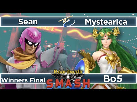 Sean (C. Falcon) v Mystearica (Palutena) | Winners Final - Boardwalk Smash #41 CFL SSBU