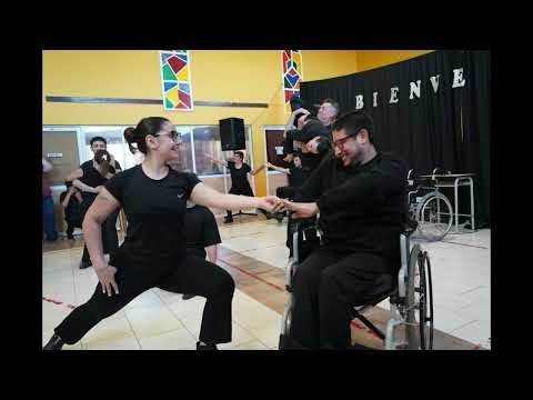 CAMILA DALERA, DESPERTARES DE BENITO JUAREZ ,  HABLO DE   DISCAPACIDAD COMO  PROFESORA DE TEATRO.