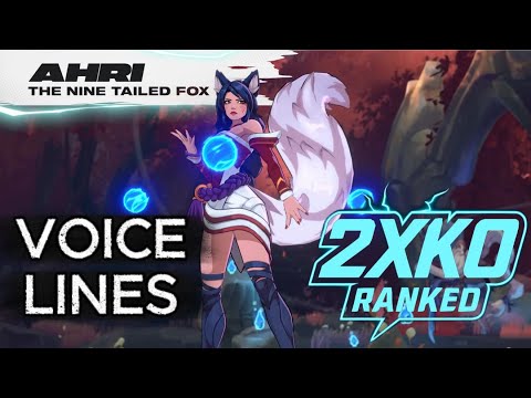 2XKO Ahri Voice Lines