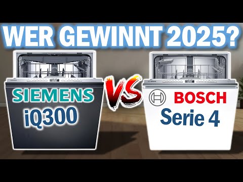 BOSCH Serie4 Vs. SIEMENS iQ300: Wer ist der Beste Geschirrspüler?