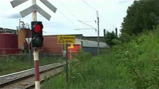 preview picture of video 'Tornerud planovergang i Askim, Østfold 2 / Tornerud railroad crossing in Askim, Østfold, Norway 2'