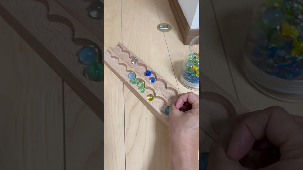 ビー玉が転がる音が気持ちいいASMRなのだ