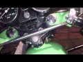 Как установить клипоновый руль на мотоцикл Минск+звук работы выхлопной трубы с ...