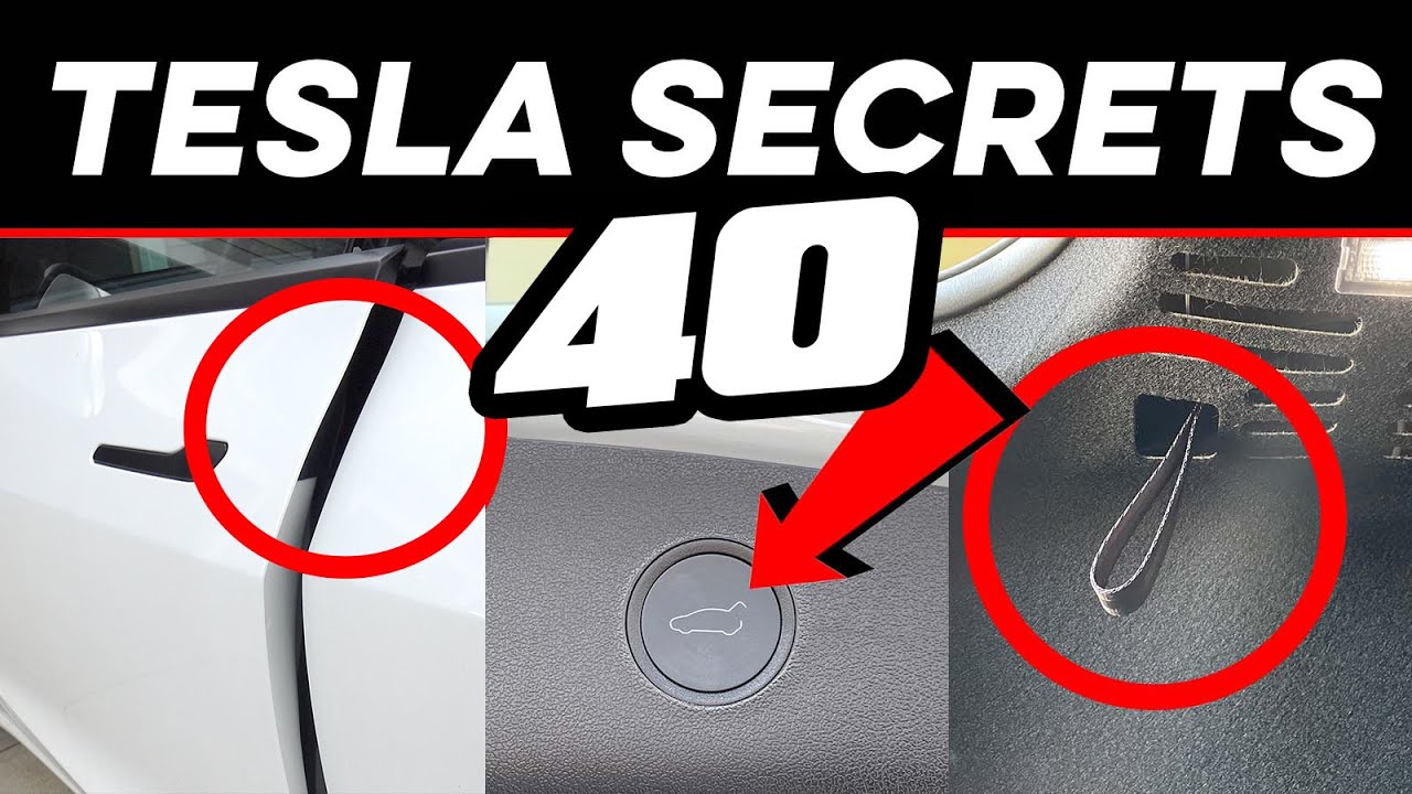 40 Tesla Hidden Features You'll Actually Care About