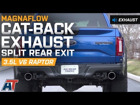 2017 F150 MagnaFlow Cat-Back Exhaust 3.5L V6 Raptor Sound Clip & Install