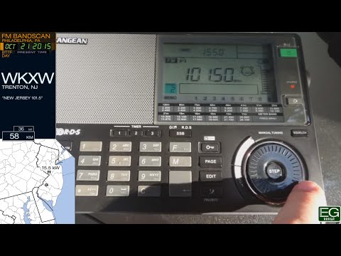 Local FM Bandscan for Philadelphia, PA (2015)