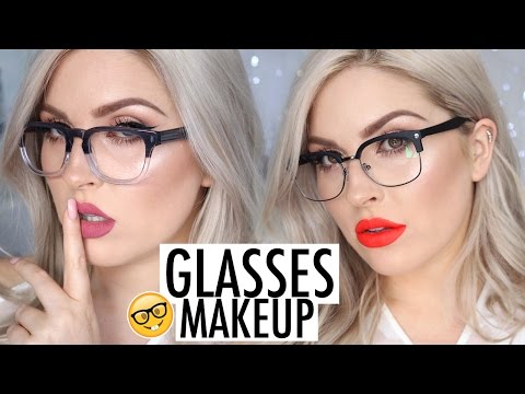 Makeup Tutorial for Glasses! 💕 LOOKBOOK Frames & Lipstick Pairings 💯 Video