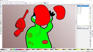 Space Diva - Recortes y Línea Modulada - Inkscape