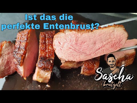 Perfekte Entenbrust, außen knusprig, innen rosa | Sascha brutzelt