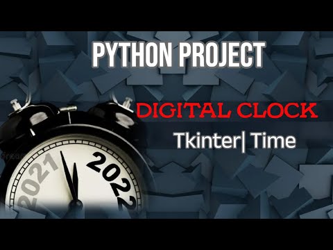 Python Digital Clock Project 3100