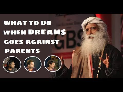 What to do when our dreams goes against parents || Sadhguru at IIM Ahmedabad