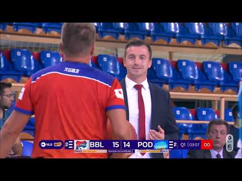 NLB ABA League 2 2023/24, Round 2 match: Borac WWIN - Podgorica (12.10.2023)