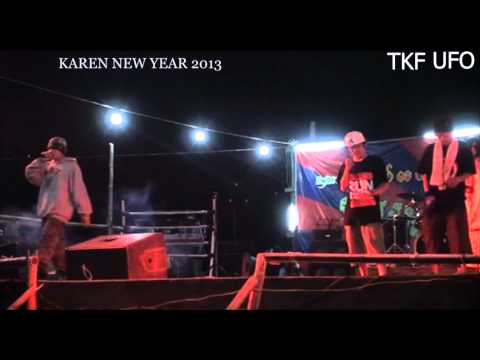KAREN NEW YEAR 2013  IN MAELA CAMP  BY TKF UFO