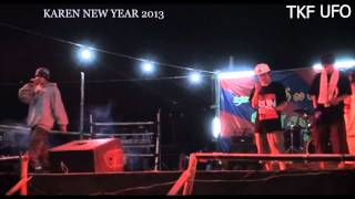 KAREN NEW YEAR 2013  IN MAELA CAMP  BY TKF UFO