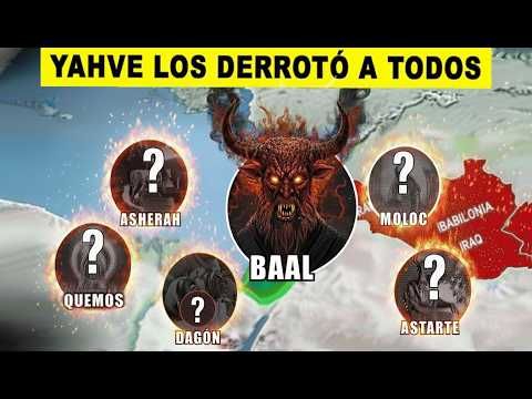 All the False Gods of the Bible Explained in One Map