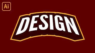 Create 3D Text Emblems with Illustrator