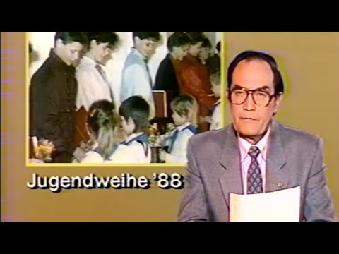 DDR1 Ende "Aktuelle Kamera", Programmhinweis Petra Kusch-Lück - "Der Geisterseher" (02.04.1988)