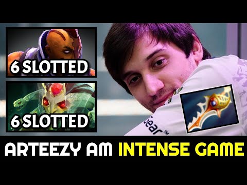 ARTEEZY Intense Game vs Divine Rapier Medusa — Situational Build Anti Mage