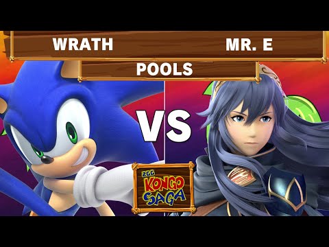 2GG Kongo Saga - Wrath (Sonic) VS Demise | Mr. E (Lucina) - Smash Ultimate - Pools