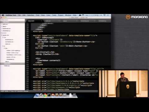 Building Web Applications with Ember.js