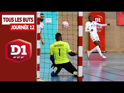 D1 Futsal, Journée 12 : Tous les buts