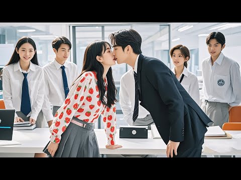 The new intern’s first day takes a wild turn—an accidental kiss with the CEO! 💋🔥