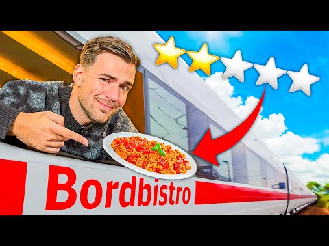 Wie GUT ist das Essen in der DEUTSCHEN BAHN ⁉️🤨🚂