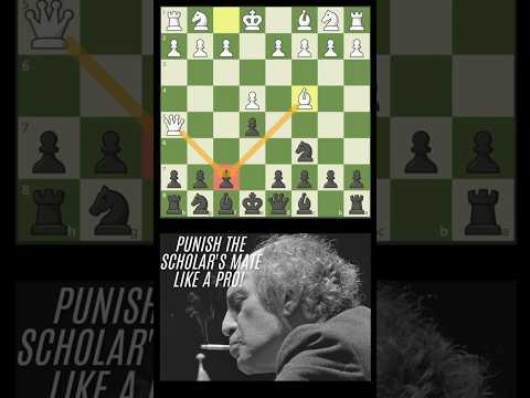 Punish the Scholar's Mate Trap Like a Pro! ♟️🔥