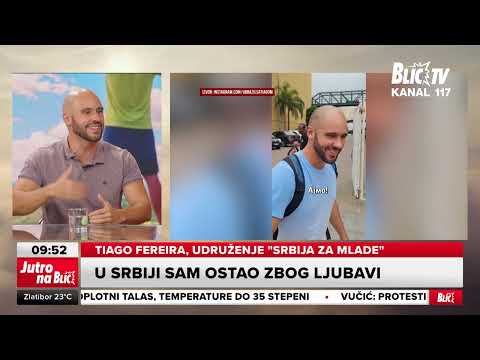 Tiago je NAJPOPULARNIJI BRAZILAC u SRBIJI: "Došao sam ovde zbog ljubavi" | JUTRO NA BLIC
