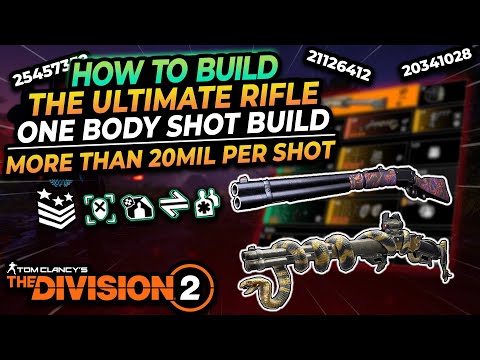 The Division 2 | The Ultimate ONE SHOT RIFLE BUILD that you must try!